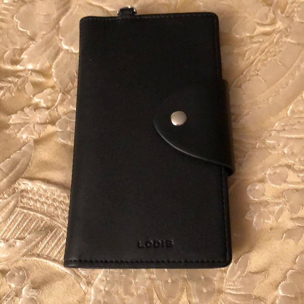 Lodis leather coin purse